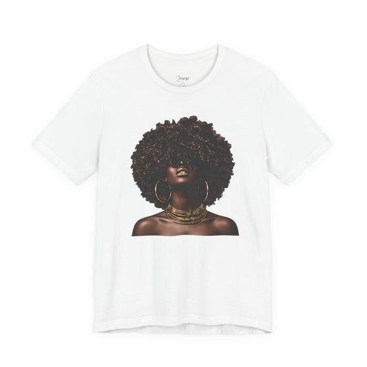 Afro Chic Portrait T-Shirt