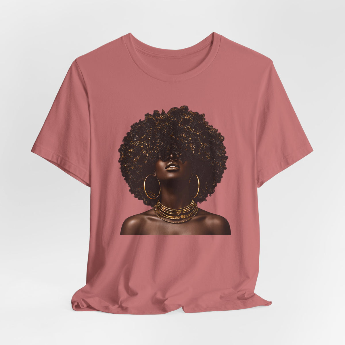 Afro Chic Portrait T-Shirt