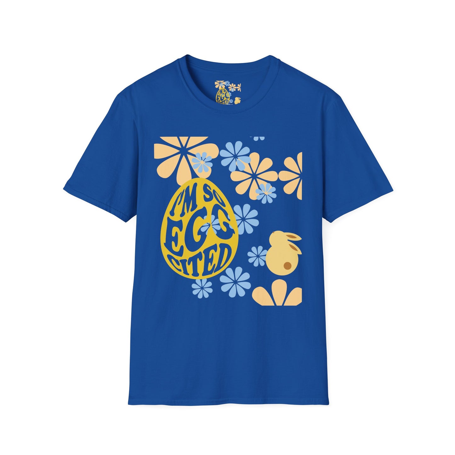 I'm So Egg-cited Easter Unisex Softstyle T-Shirt