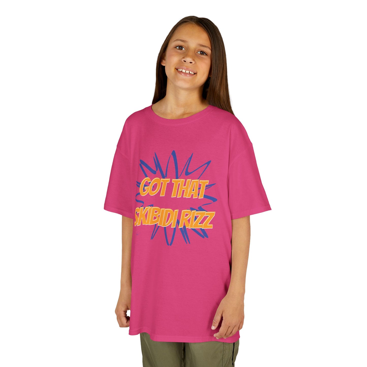 Trendy Kids Tee: Got That Skibidi Rizz