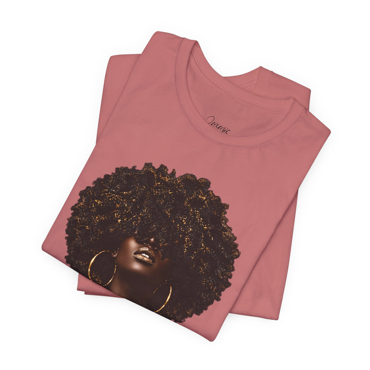 Afro Chic Portrait T-Shirt